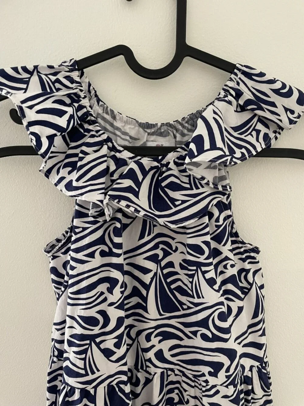 Vineyard Vines by Target size 6x summer dress Sailboat/ocean theme, blue/white